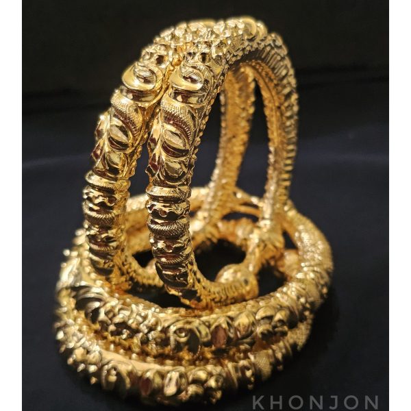 Mukh/ Mokor Bala - Gold Plated